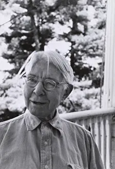 Poetry Prints: Carl Sandburg, American Poet, 1960s