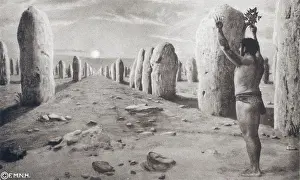 Prehistoric Prints: Carnac Stones, Megalithic Alignments