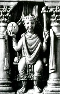 Roman Prints: Charlemagne, First Holy Roman Emperor