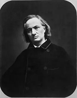 Essayist Prints: Charles Baudelaire, French Poet