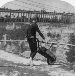 Entertainer Prints: Charles Blondin, French Daredevil