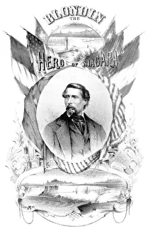 Flag Prints: Charles Blondin, French Daredevil