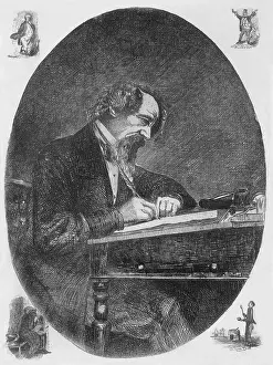 2011 Prints: Charles Dickens, English Author