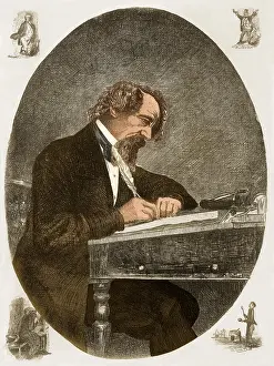 2011 Prints: Charles Dickens, English Author