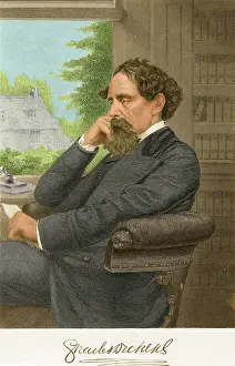 2011 Prints: Charles Dickens, English Author