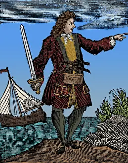 Buccaneer Prints: Charles Vane, English Pirate