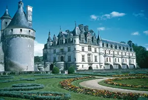 World Cultures Prints: Chateau de Chenonceau