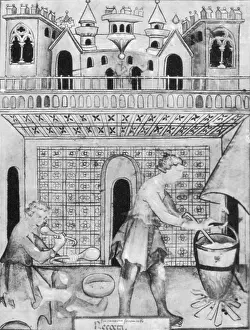 Maker Prints: Cheese Maker, Medieval Tradesman