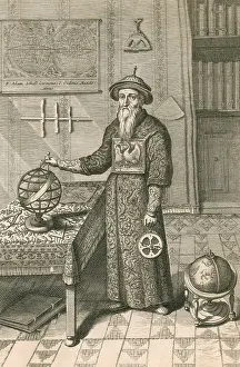 Etching Prints: Chinese Astronomer