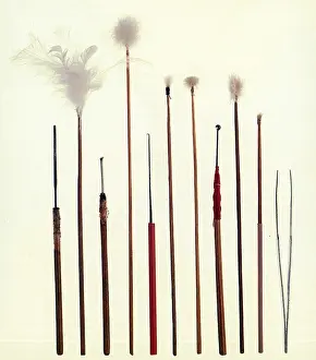 Instrument Prints: Chinese Ear Cleaning Tools