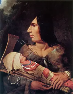 Marking Prints: Chinook Woman and Child