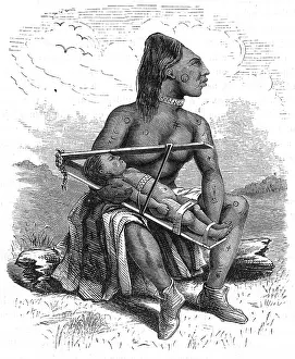 Mothers Prints: Chinook Woman and Child