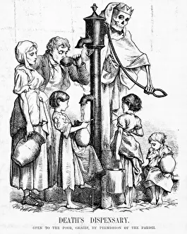 Pandemic Prints: Cholera, Infected Pump, 1854