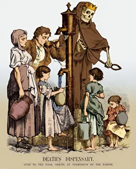 Pandemic Prints: Cholera-infected Water Pump, 1854