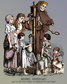 Pandemic Prints: Cholera-infected Water Pump, 1854