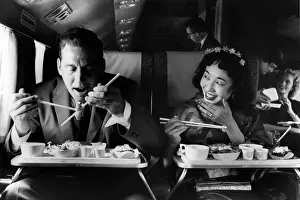 Aircraft Prints: Chopstick Lesson, 1960