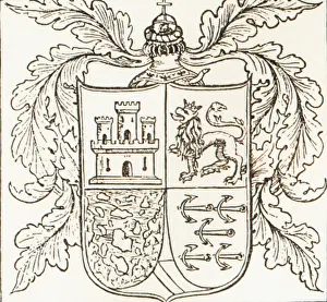 Coats Prints: Christopher Columbus, Coat of Arms