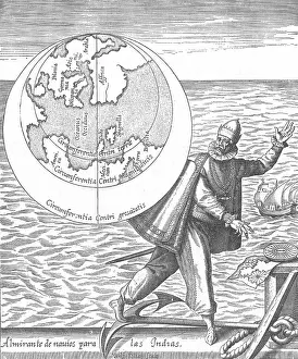 Fifteenth Prints: Christopher Columbus, Italian Explorer