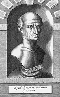 Cicero Prints: Cicero, Ancient Roman Philosopher