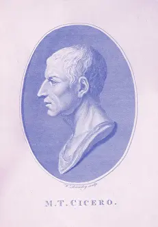 Roman Prints: Cicero, Ancient Roman Philosopher