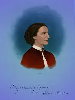 Suffragette Prints: Clara Barton, American Humanitarian