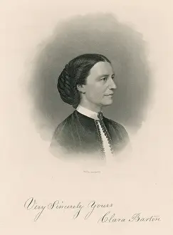 Suffragette Prints: Clara Barton, American Humanitarian