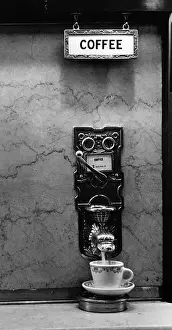 Foods Prints: Coffee Machine in Automat, Horn and Hardart's