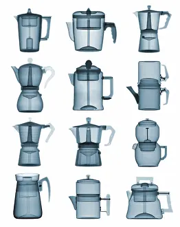 Maker Prints: Coffee Pots X-ray