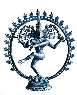 Statues Prints: Shiva
