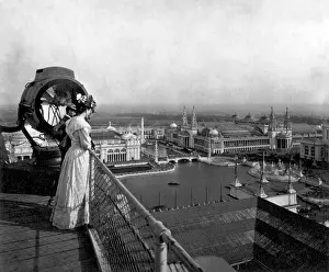 Arts Prints: Columbian Exposition, Searchlight, 1893
