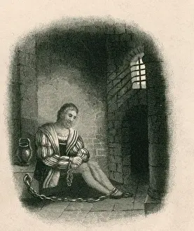 Prison Prints: Columbus in Prison, 1500