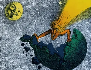 Apocalypse Prints: Comet Apocalypse, 1857