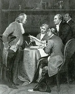 Patriot Prints: Committee of Five, Declaration of Independence