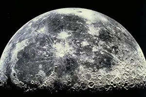 Satellite Prints: Moon