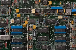 Pattern Prints: Computer Circuit Board