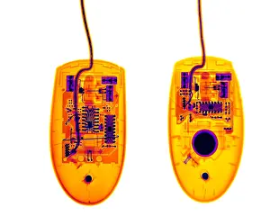 Radiographs Prints: Computer Mouses