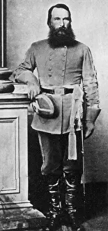 Bulls Prints: Confederate General James 'Old War Horse' Longstreet