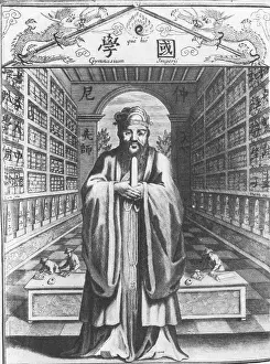 Sixth Prints: Confucius, Ancient Chinese Philosopher