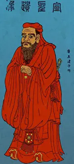 Sixth Prints: Confucius, Ancient Chinese Philosopher