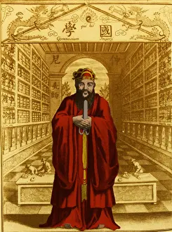 Sixth Prints: Confucius, Ancient Chinese Philosopher
