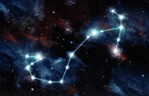 Outer Prints: Constellation of Scorpio the Scorpion