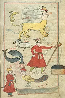 Tail Prints: Constellations, 17th Century