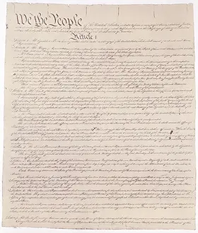 Document Prints: US Constitution