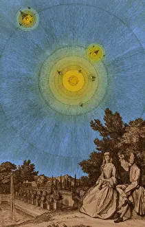 Garden Prints: Conversations on the Plurality of Worlds, Frontispiece, 1683