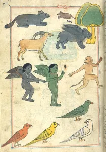 Folklore Prints: Creatures from the Island of Zanj, 17th Century