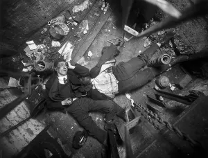 Court Prints: Crime Scene, NYC, Early 20th Century
