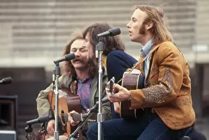 Musical, Classical & Jazz Prints: Crosby, Stills and Nash, rock band