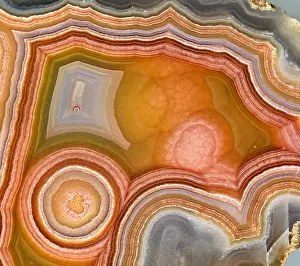 Stone Prints: Cross-section of Mexican Agate
