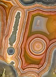 Stone Prints: Cross-section of Mexican Agate