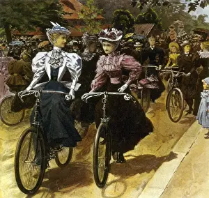 2015 Prints: Cycling Fashions, 1895